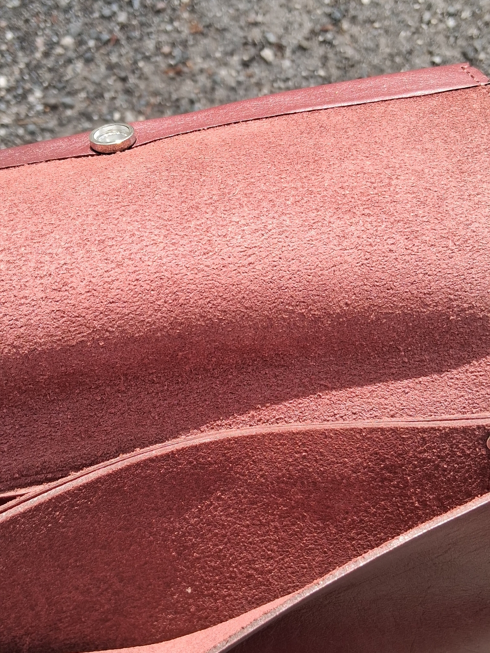 Shinola Burgundy Leather Wallet Insert - Picture 4 of 9